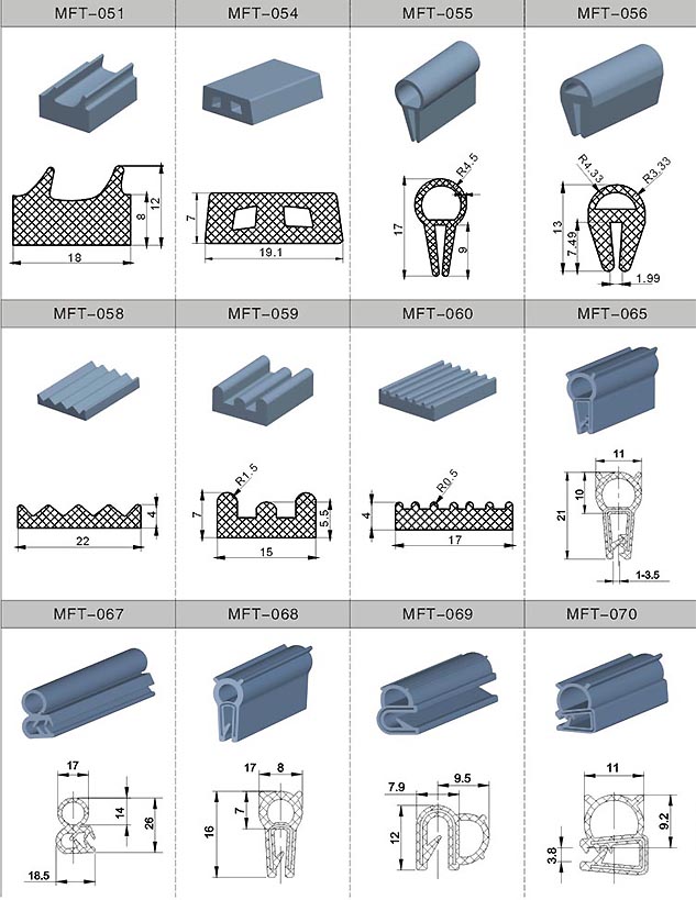 Mechanical and electrical equipment box seal Mechanical and electrical equipment box seal